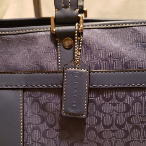 Blue Coach  Diaper Bag - Picture 2 of 16